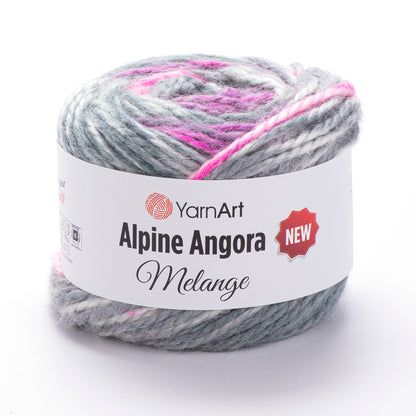 YarnArt Alpine Angora Melange New 150g (vilna, akrilanas)