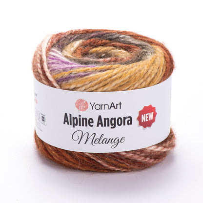 YarnArt Alpine Angora Melange New 150g (vilna, akrilanas)