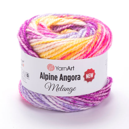 YarnArt Alpine Angora Melange New 150g (vilna, akrilanas)
