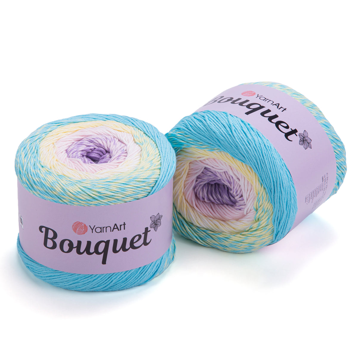 YarnArt Bouquet siūlai 250g (medvilnė)