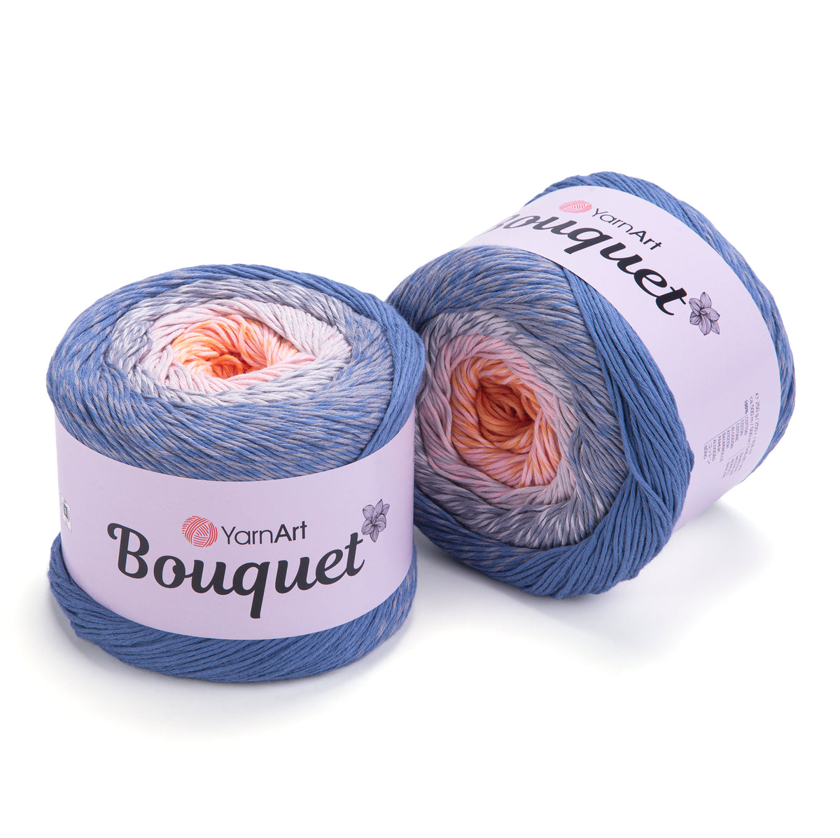 YarnArt Bouquet siūlai 250g (medvilnė)