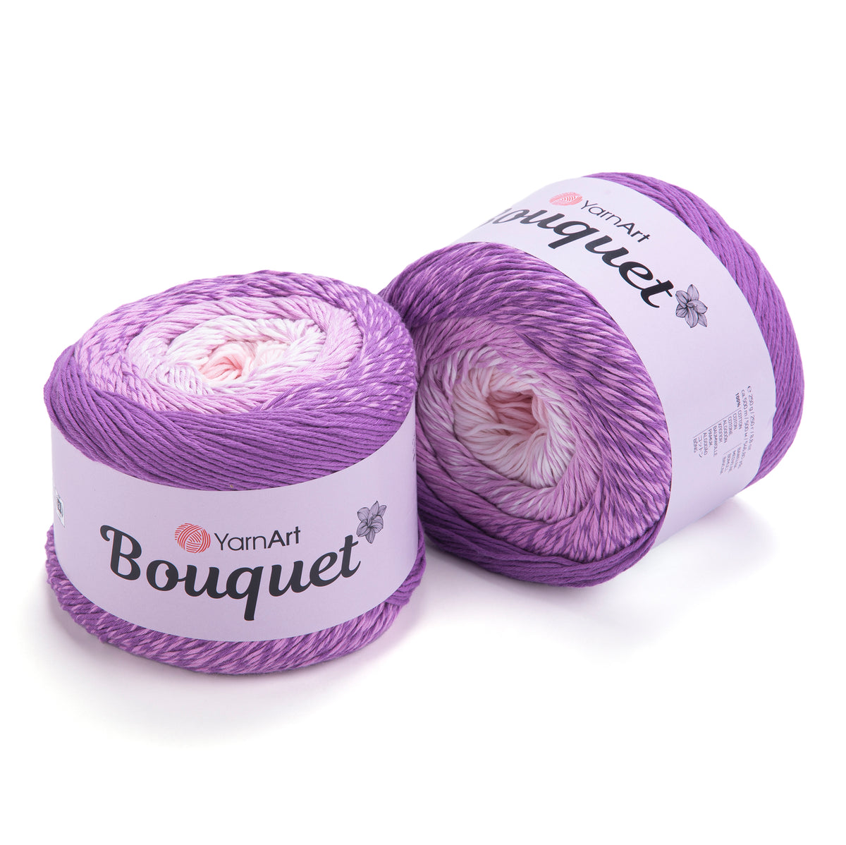 YarnArt Bouquet siūlai 250g (medvilnė)