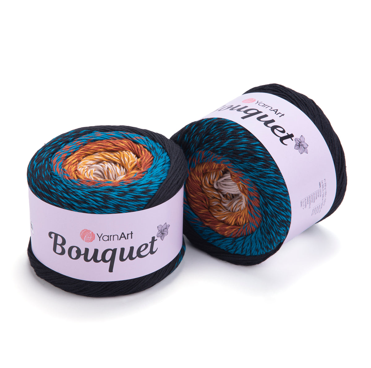 YarnArt Bouquet siūlai 250g (medvilnė)