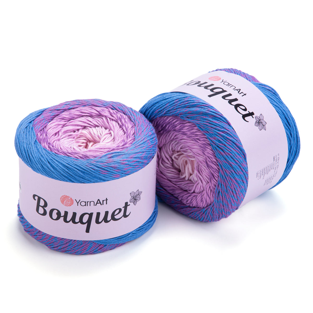 YarnArt Bouquet siūlai 250g (medvilnė)