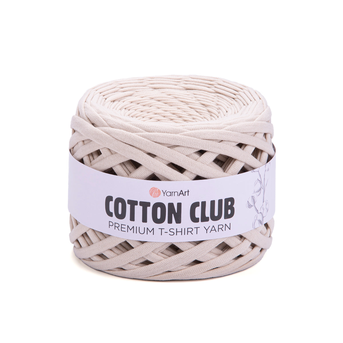 YarnArt Cotton Club trikotažiniai siūlai 310g (medvilnė)