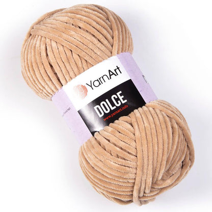 YarnArt Dolce mezgimo siūlai 100g (pliušas) - Pasaulio Siūlai