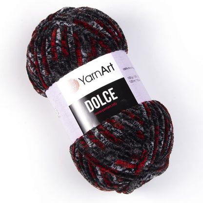 YarnArt Dolce knitting yarn 100g (plush)