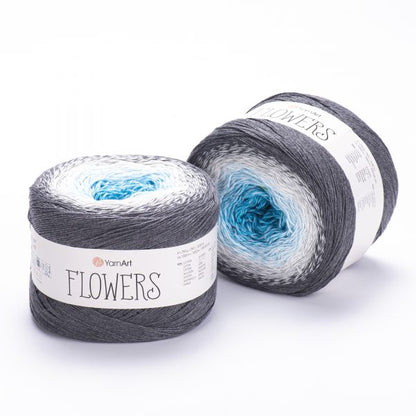 YarnArt Flowers siūlai 250g (medvilnė, akrilanas)