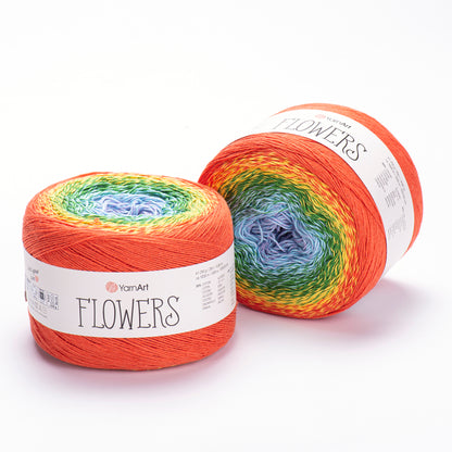 YarnArt Flowers siūlai 250g (medvilnė, akrilanas)