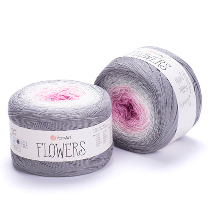 YarnArt Flowers siūlai 250g (medvilnė, akrilanas)