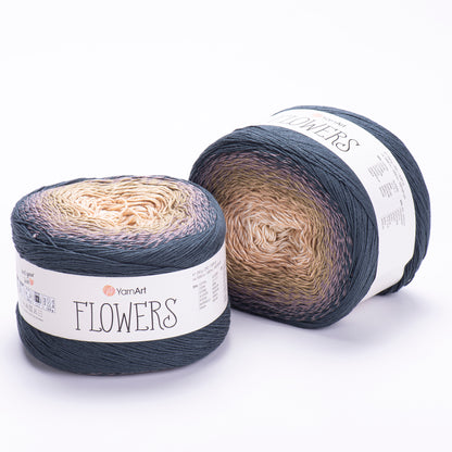 YarnArt Flowers siūlai 250g (medvilnė, akrilanas)
