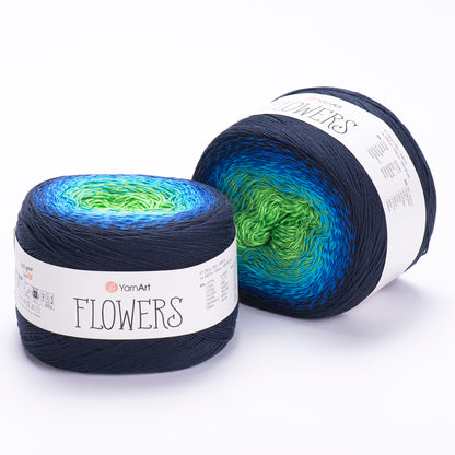 YarnArt Flowers siūlai 250g (medvilnė, akrilanas)