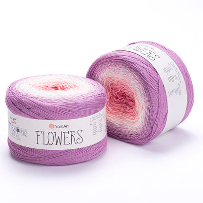 YarnArt Flowers siūlai 250g (medvilnė, akrilanas)