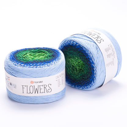 YarnArt Flowers siūlai 250g (medvilnė, akrilanas)