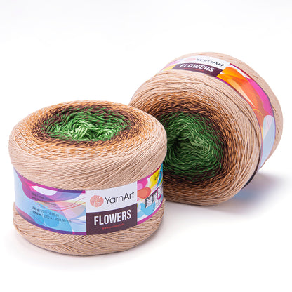 YarnArt Flowers siūlai 250g (medvilnė, akrilanas)