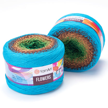 YarnArt Flowers siūlai 250g (medvilnė, akrilanas)