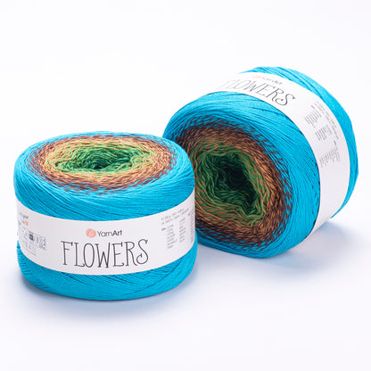 YarnArt Flowers siūlai 250g (medvilnė, akrilanas)