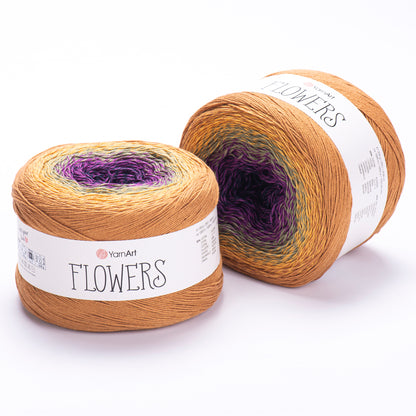 YarnArt Flowers siūlai 250g (medvilnė, akrilanas)