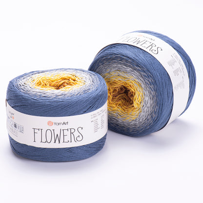 YarnArt Flowers siūlai 250g (medvilnė, akrilanas)