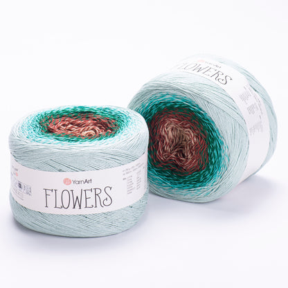 YarnArt Flowers siūlai 250g (medvilnė, akrilanas)