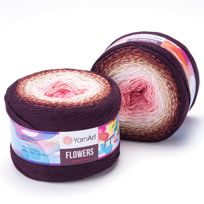 YarnArt Flowers siūlai 250g (medvilnė, akrilanas)