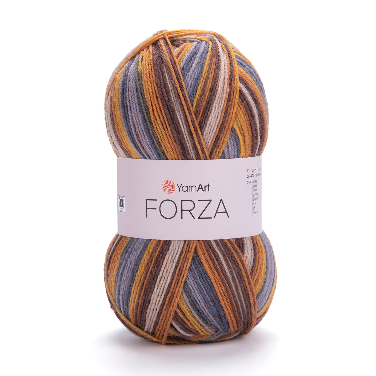 YarnArt Forza siūlai 100g (vilna, poliamidas)