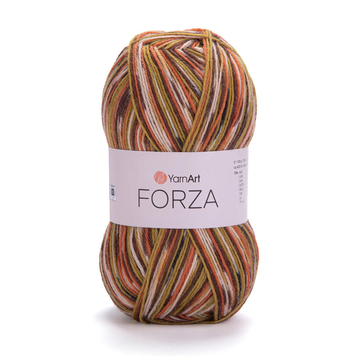 YarnArt Forza siūlai 100g (vilna, poliamidas)