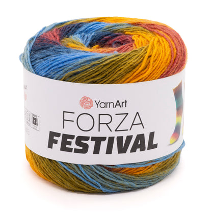YarnArt Forza Festival siūlai 100g (vilna, poliamidas)