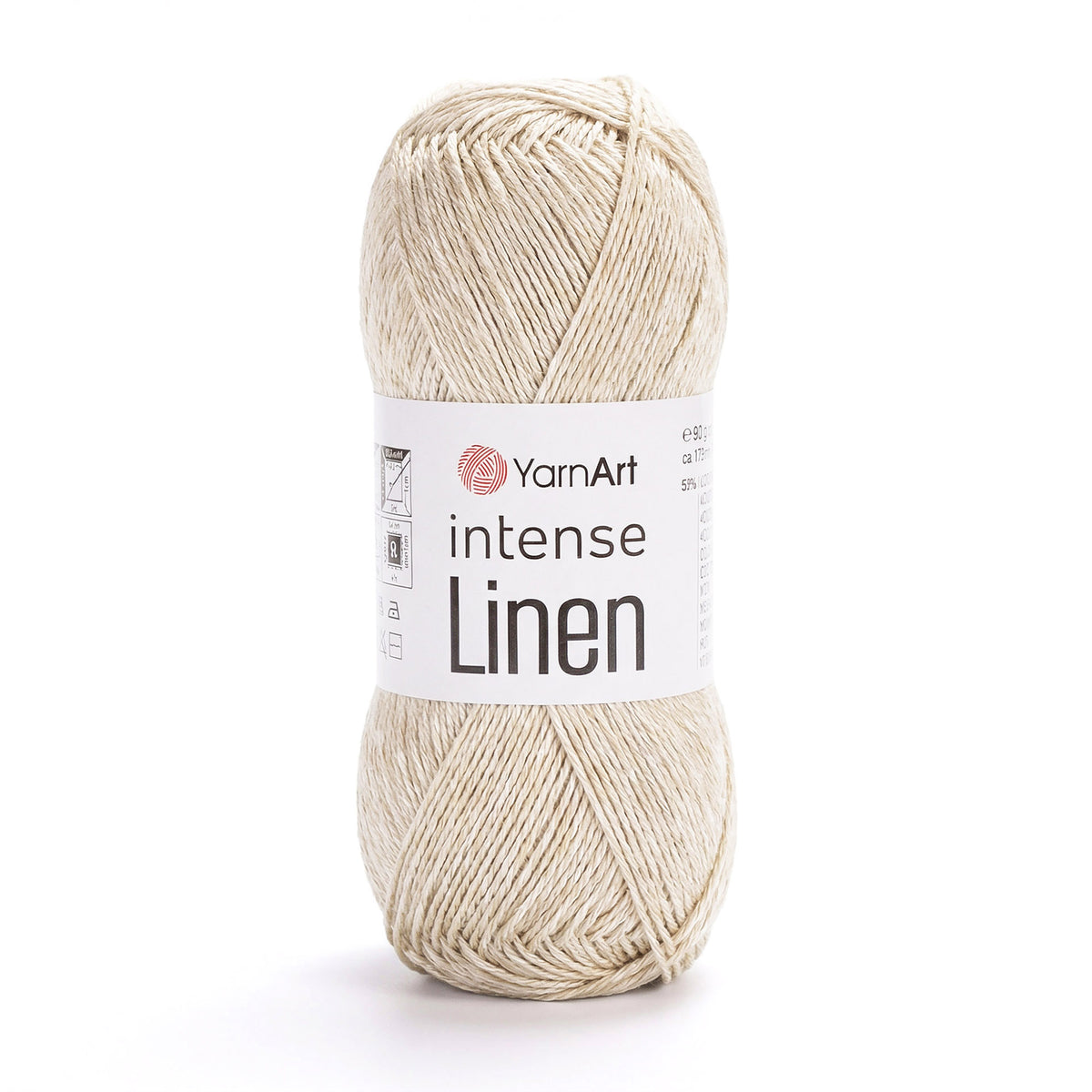 YarnArt Intense Linen siūlai 50g (linas, viskozė)