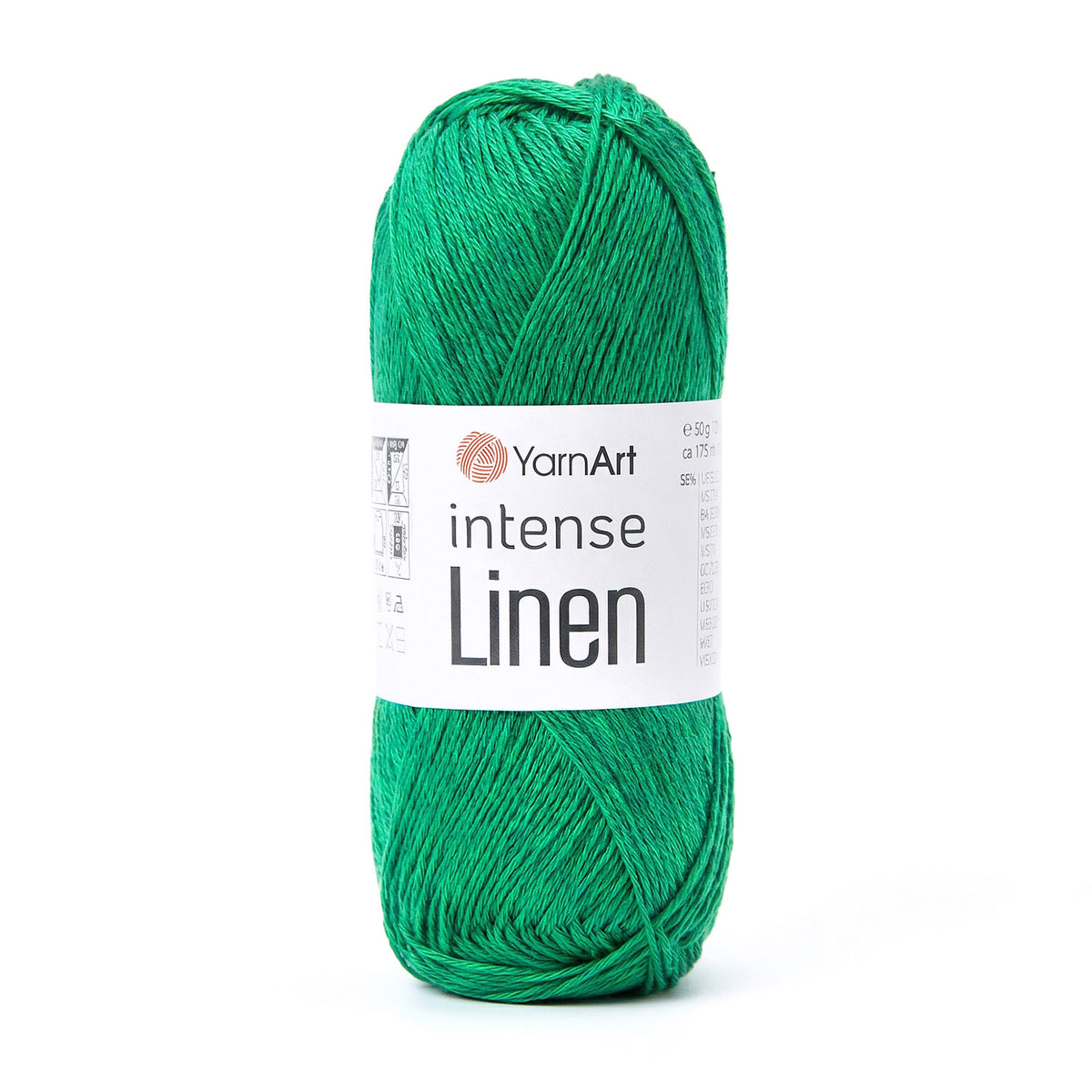 YarnArt Intense Linen siūlai 50g (linas, viskozė)