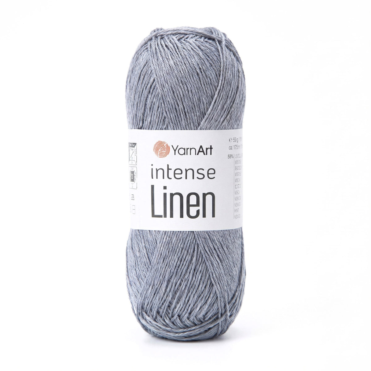 YarnArt Intense Linen siūlai 50g (linas, viskozė)