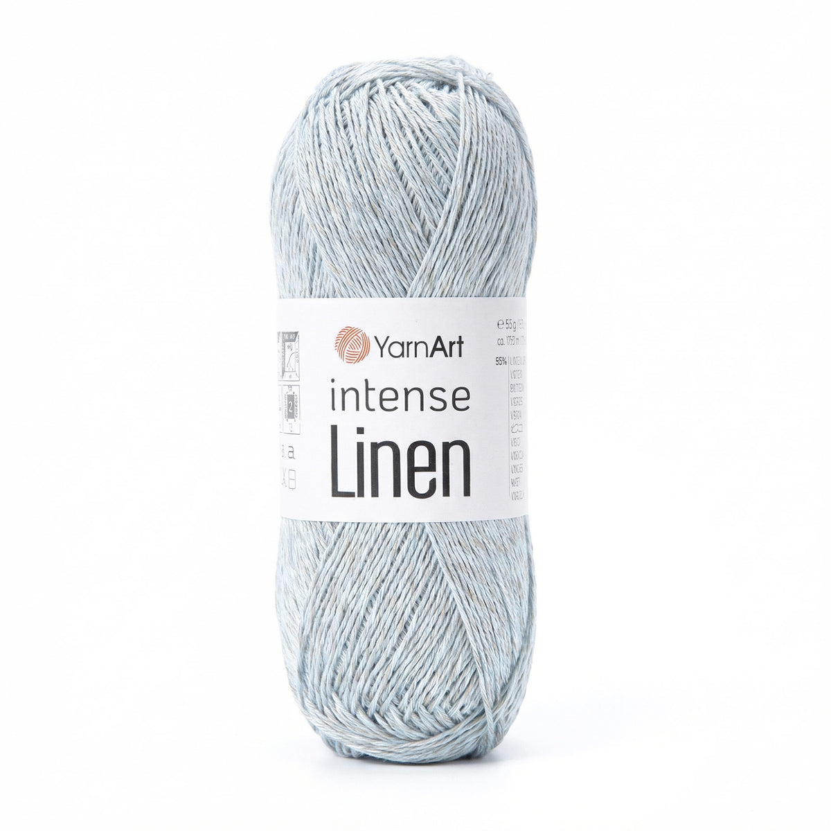 YarnArt Intense Linen siūlai 50g (linas, viskozė)
