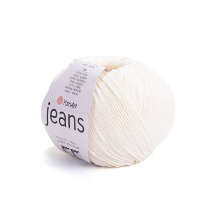 YarnArt Jeans mezgimo siūlai 50g (medvilnė, akrilanas)