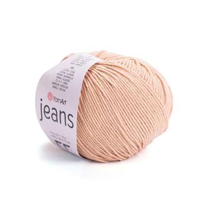 YarnArt Jeans mezgimo siūlai 50g (medvilnė, akrilanas)