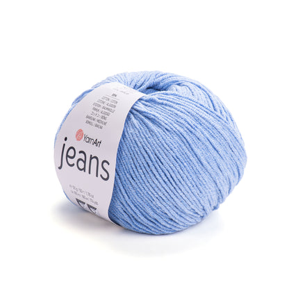 YarnArt Jeans mezgimo siūlai 50g (medvilnė, akrilanas)