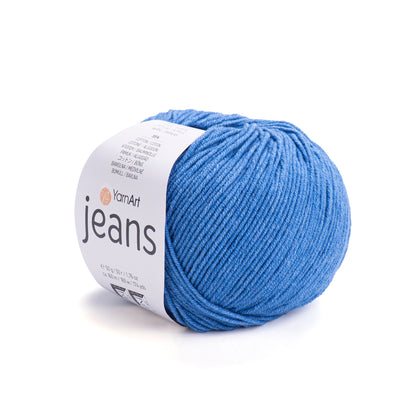 YarnArt Jeans mezgimo siūlai 50g (medvilnė, akrilanas)
