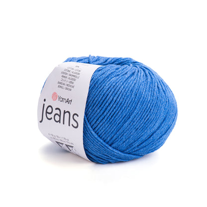YarnArt Jeans mezgimo siūlai 50g (medvilnė, akrilanas)