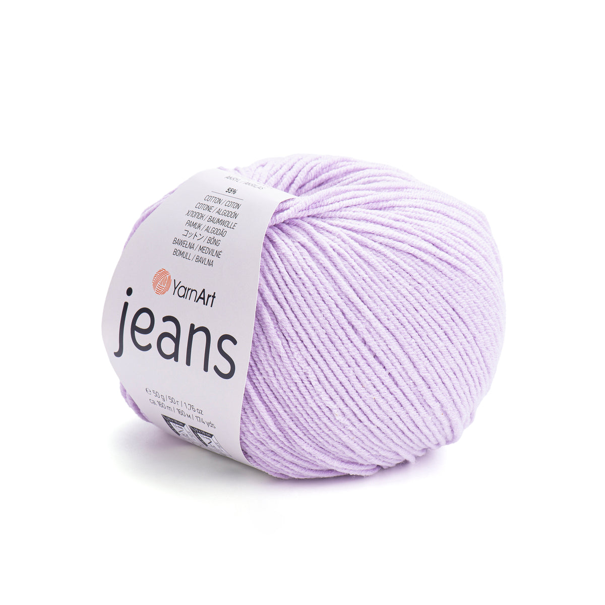 YarnArt Jeans mezgimo siūlai 50g (medvilnė, akrilanas)
