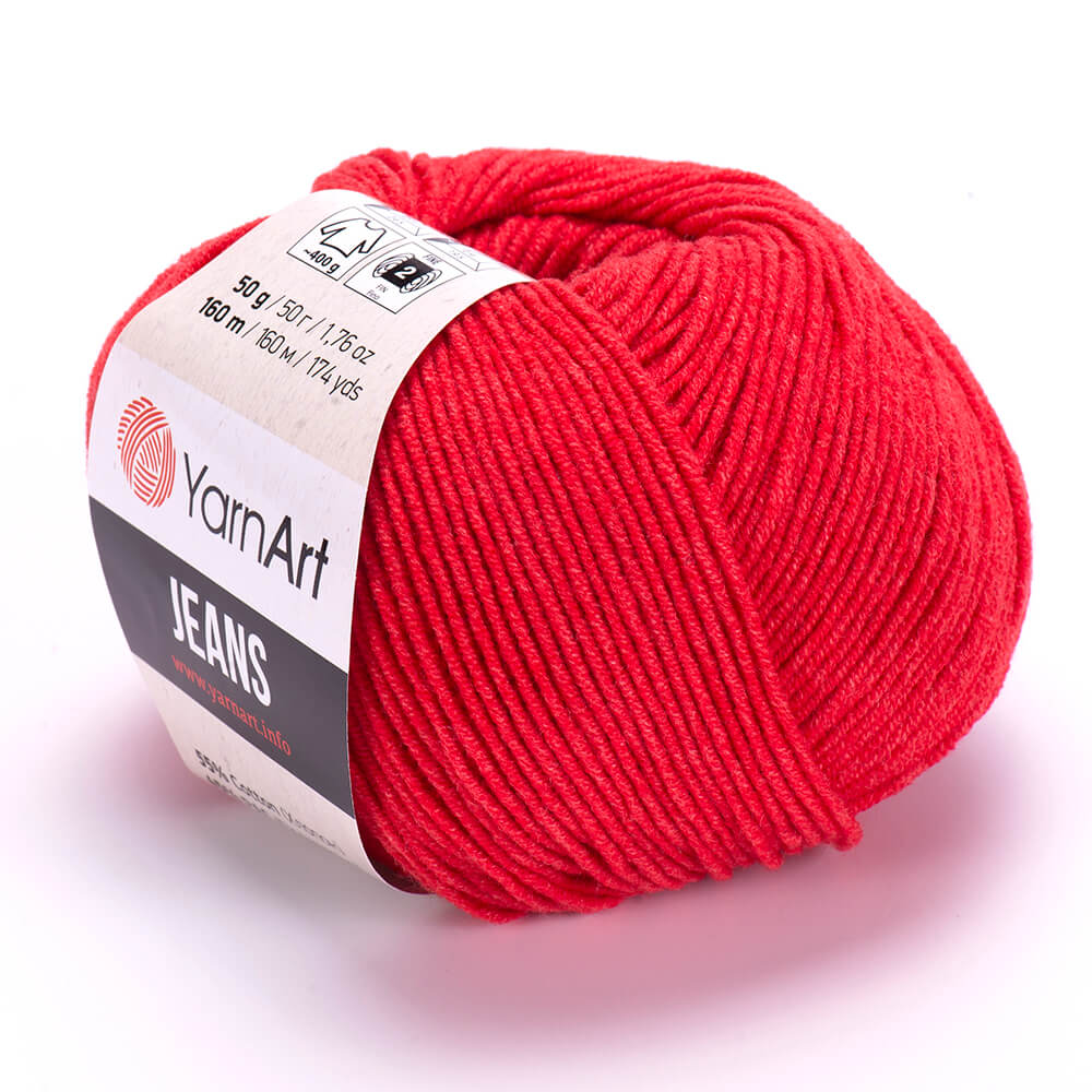 YarnArt Jeans mezgimo siūlai 50g (medvilnė, akrilanas)