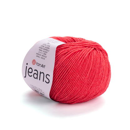 YarnArt Jeans mezgimo siūlai 50g (medvilnė, akrilanas)