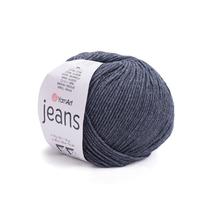 YarnArt Jeans mezgimo siūlai 50g (medvilnė, akrilanas)