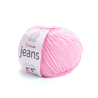 YarnArt Jeans mezgimo siūlai 50g (medvilnė, akrilanas)