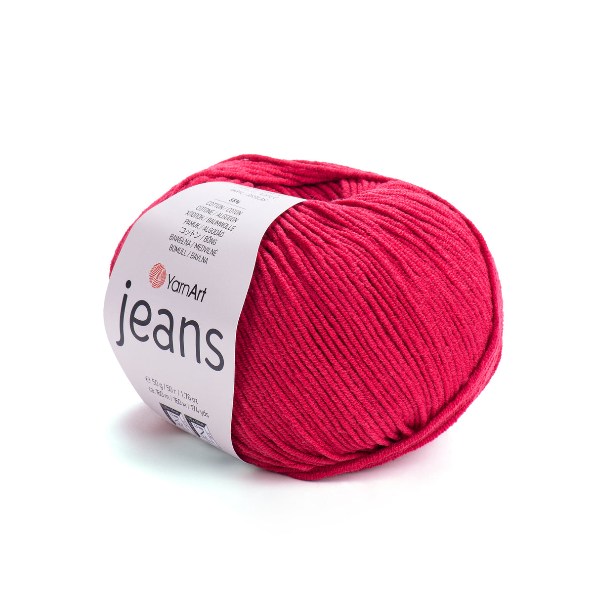 YarnArt Jeans mezgimo siūlai 50g (medvilnė, akrilanas)
