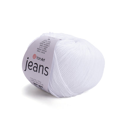 YarnArt Jeans mezgimo siūlai 50g (medvilnė, akrilanas)