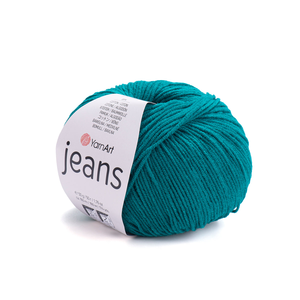 YarnArt Jeans mezgimo siūlai 50g (medvilnė, akrilanas)