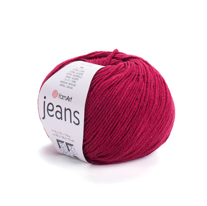 YarnArt Jeans mezgimo siūlai 50g (medvilnė, akrilanas)
