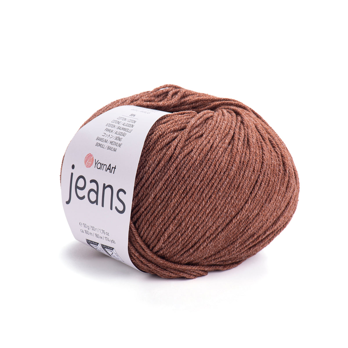 YarnArt Jeans mezgimo siūlai 50g (medvilnė, akrilanas)