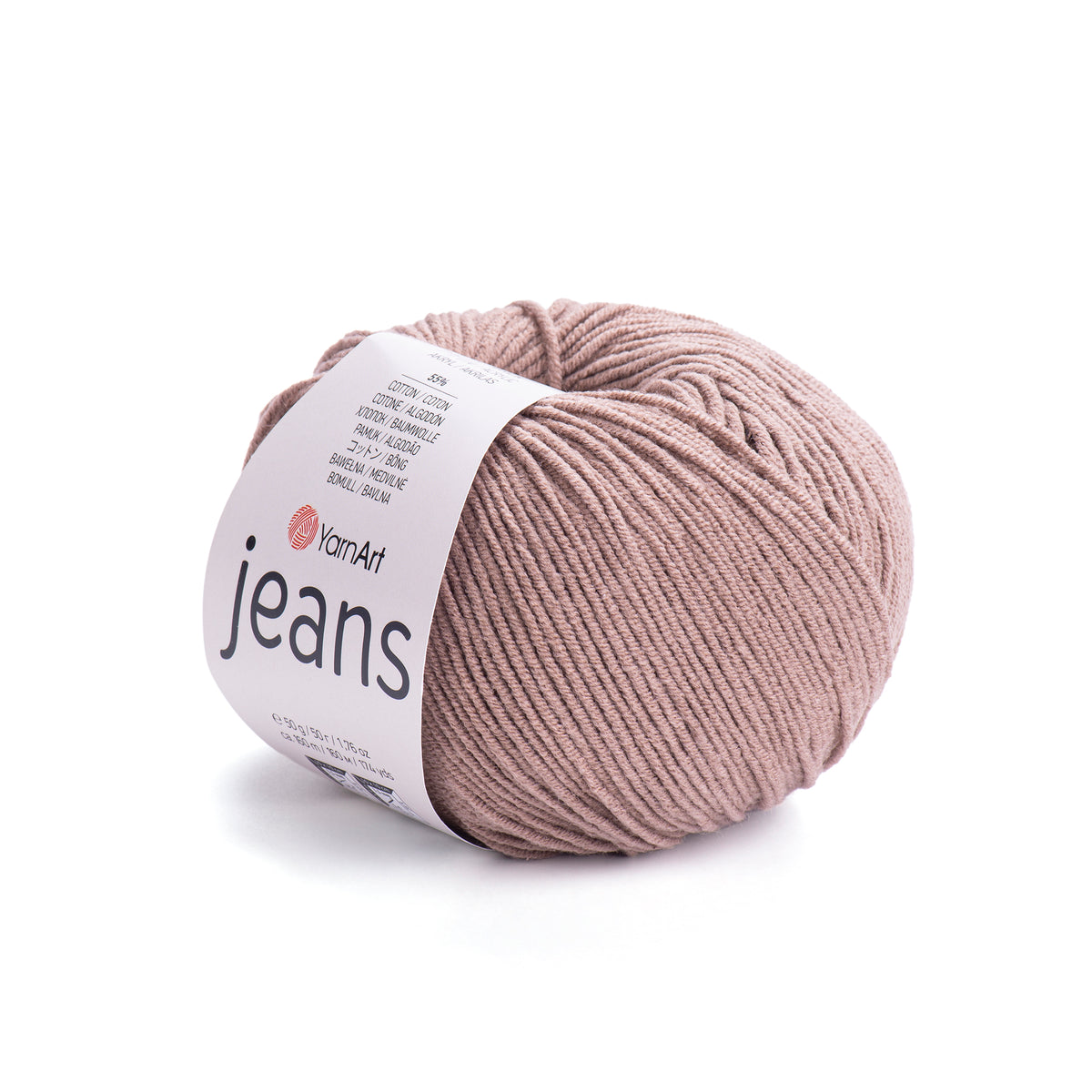YarnArt Jeans mezgimo siūlai 50g (medvilnė, akrilanas)