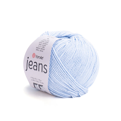 YarnArt Jeans mezgimo siūlai 50g (medvilnė, akrilanas)
