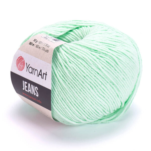 YarnArt Jeans mezgimo siūlai 50g (medvilnė, akrilanas)